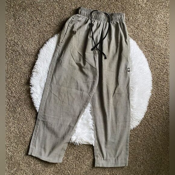 Chef Works Pants Cook Wear Checkered Bartending Kitchen Mens Size Small - Picture 1 of 11